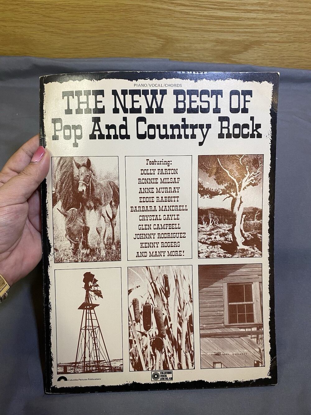 The New Best Of Pop And Country - Piano Vocal Chords - 1979 - Music Book